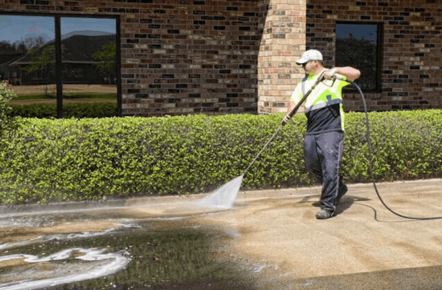 commercial concrete cleaning in santa monica
